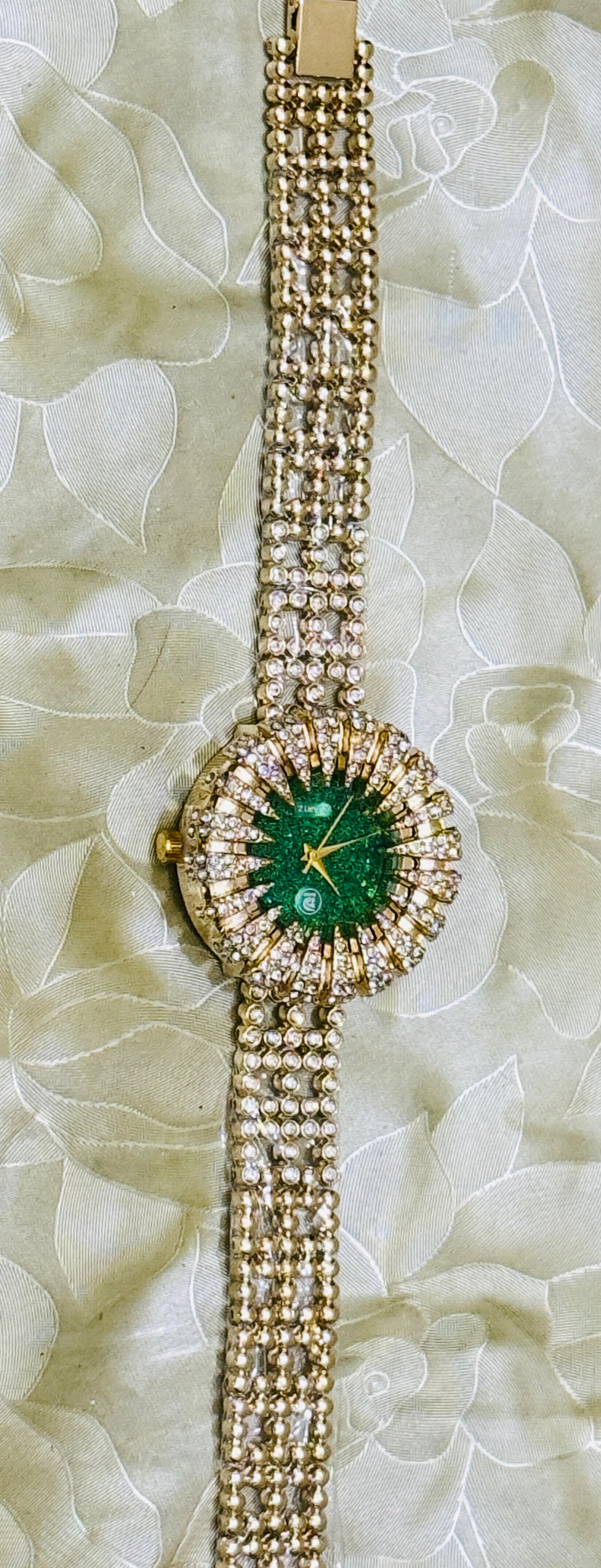 Noor Luxe Crystal Dial Women's Watch
