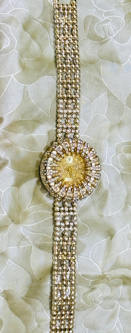 Noor Luxe Crystal Dial Women's Watch